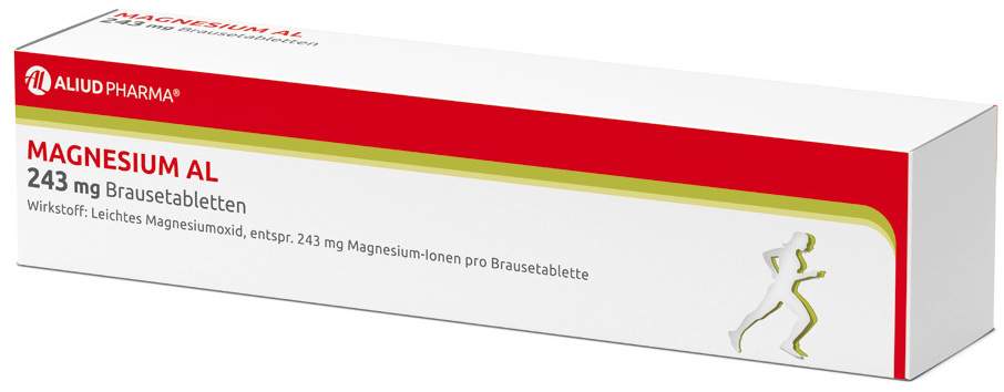 Magnesium Al 243 mg 60 Brausetabletten