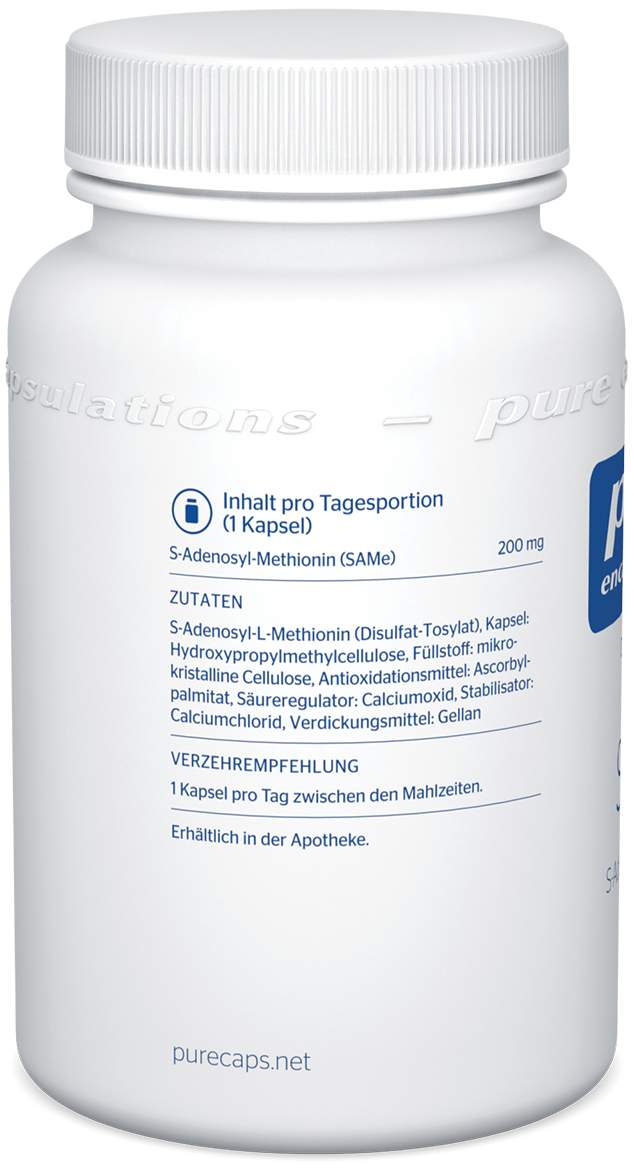 Pure Encap Same S - Adenosyl -Methionin 60 Kapseln