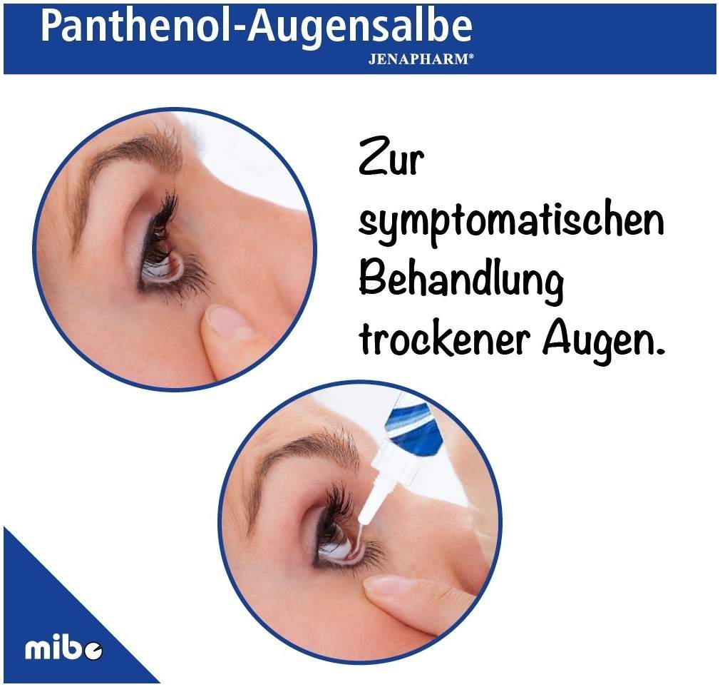 Panthenol Augensalbe Jenapharm 5 g