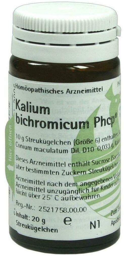 Kalium Bichromicum Phcp Globuli 20 G