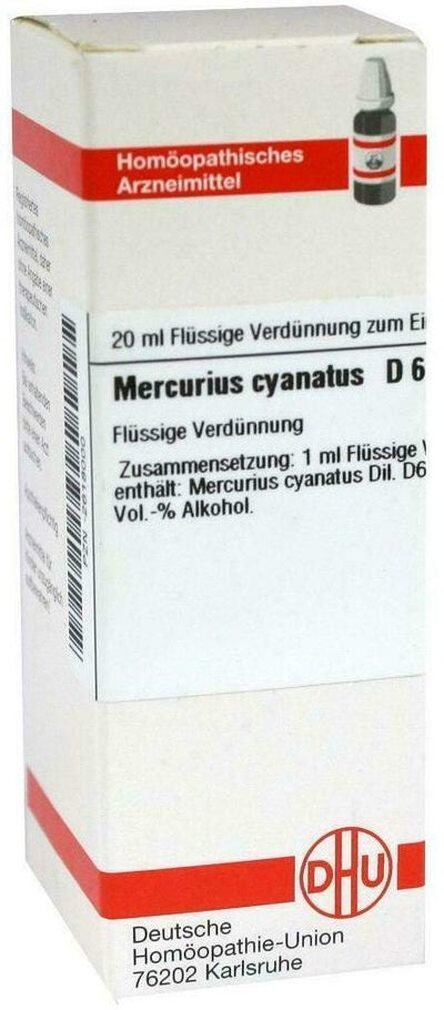 Dhu Mercurius Cyanatus D6 Dilution
