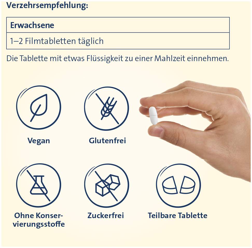 Vitamin D3 Hevert Osteo Pro 60 Filmtabletten