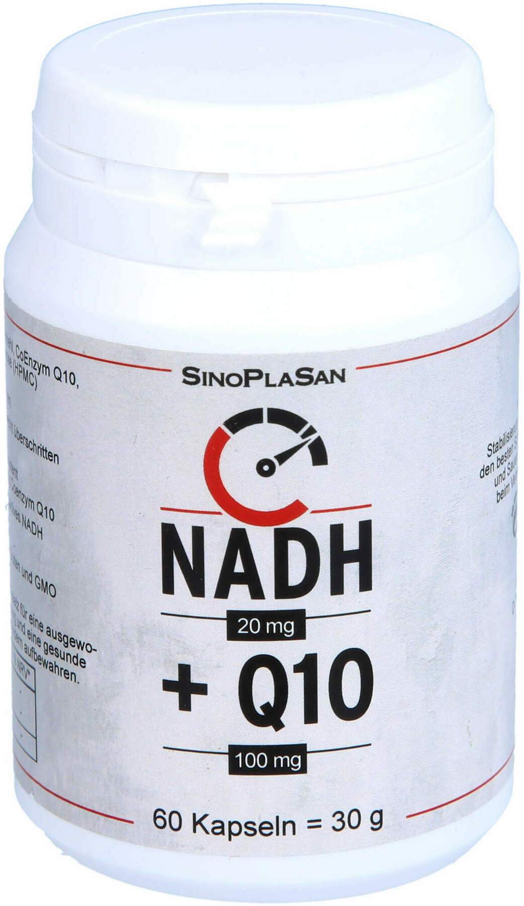 Nadh 20 Mg+q10 100 mg Kapseln 60 Stück