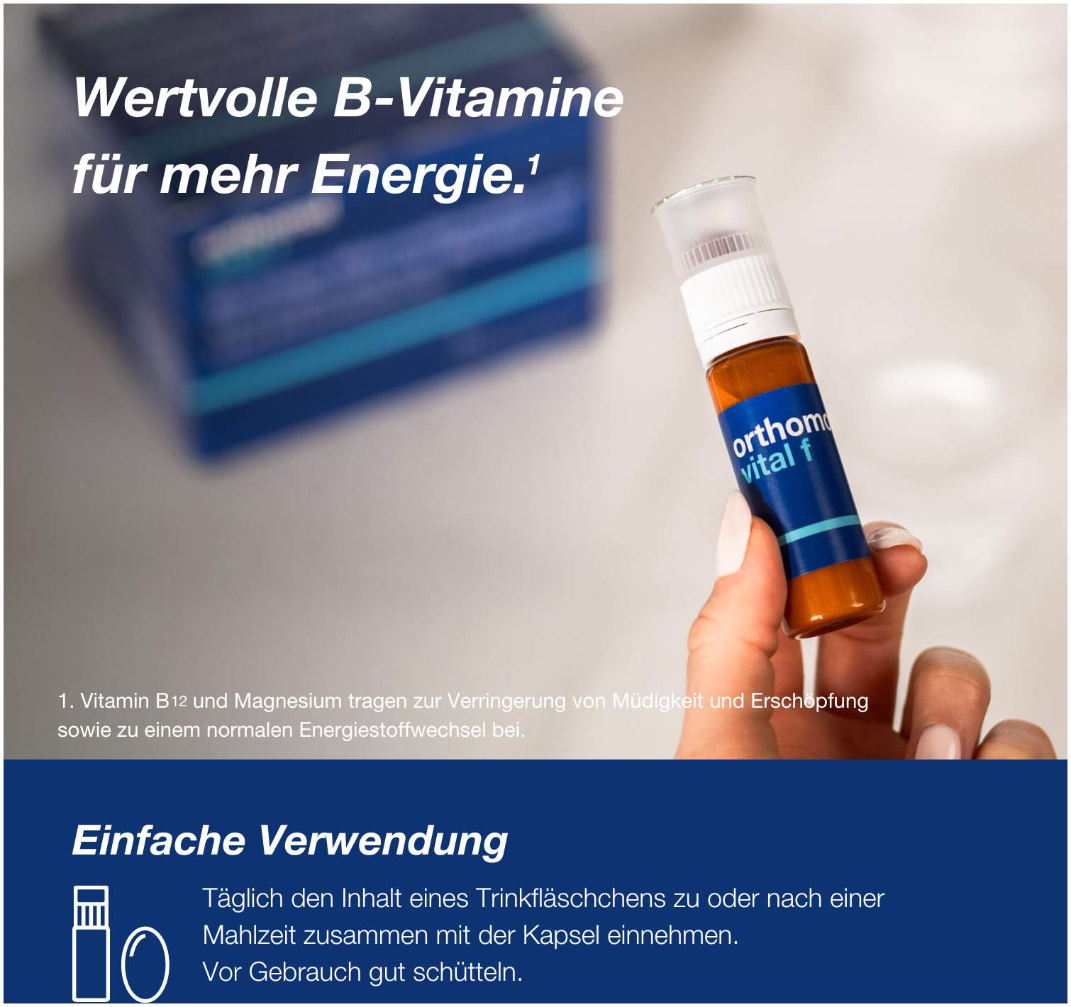 Orthomol Vital F 30 Trinkfläschchen