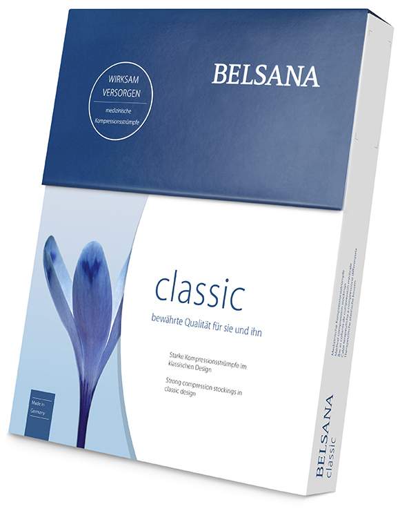 Belsana Classic K2 AG Kurz 3 Anthrazit Ohne Spitze 2...