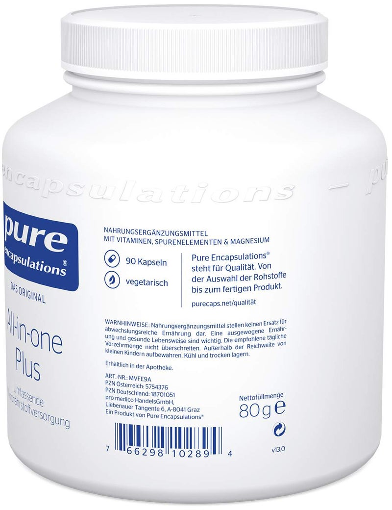 Pure Encapsulations All-In-One Plus 180 Kapseln
