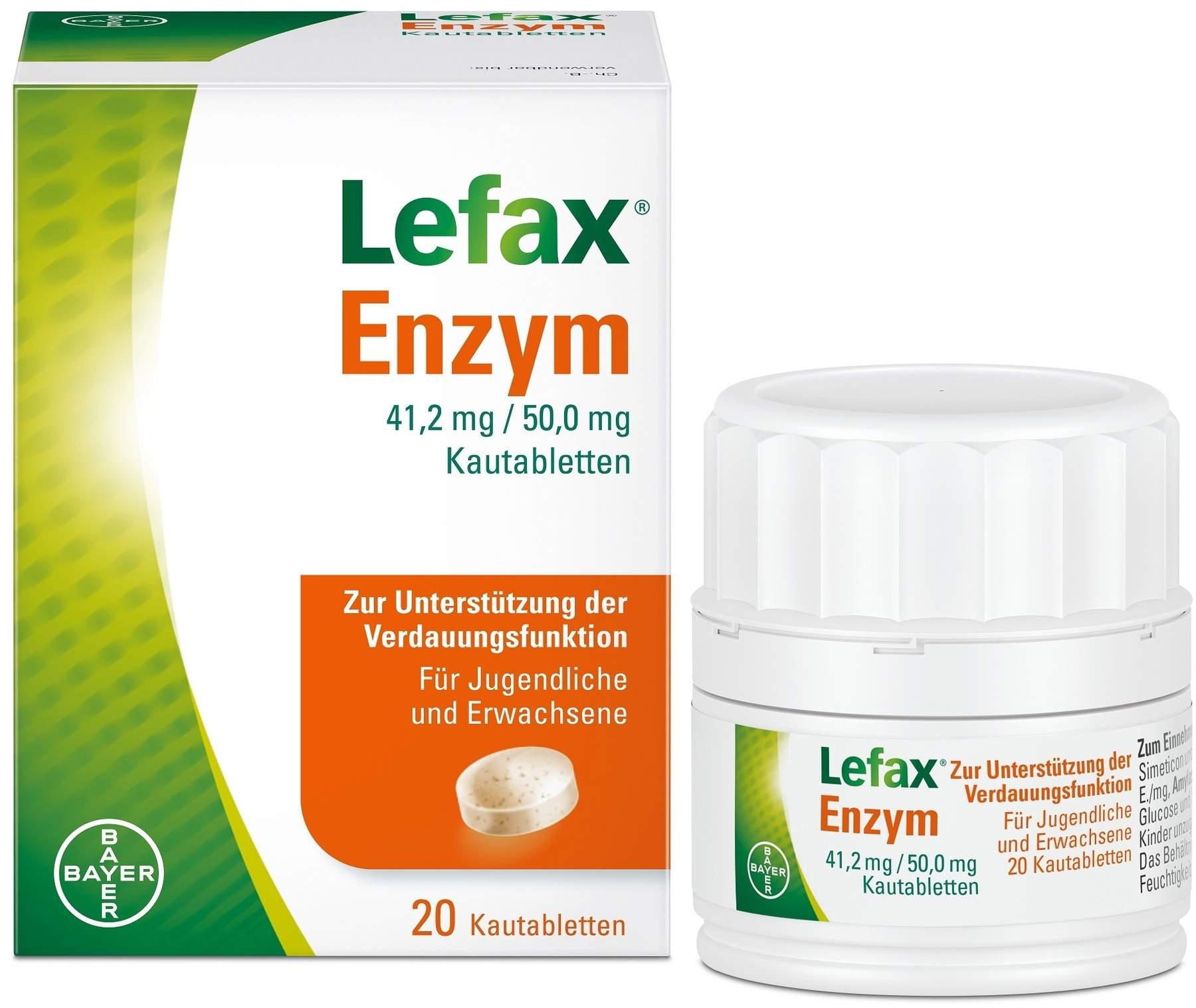 Lefax Enzym 20 Kautabletten