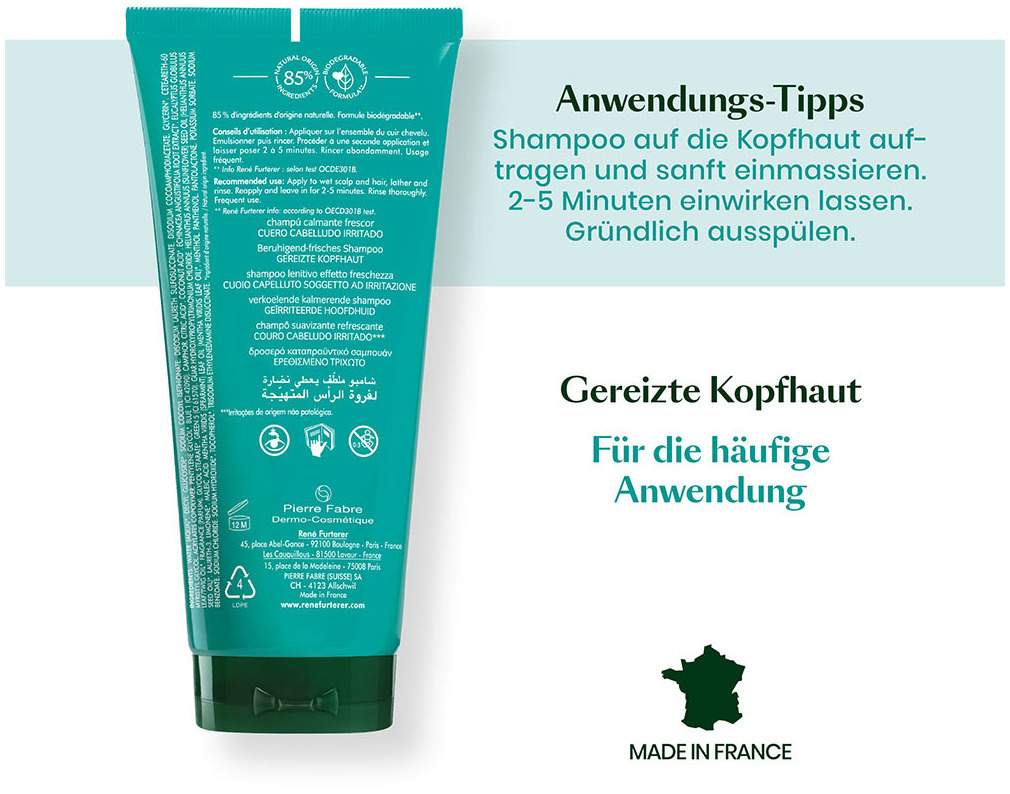 Furterer Astera Fresh beruhigend-frisches Shampoo 200 ml