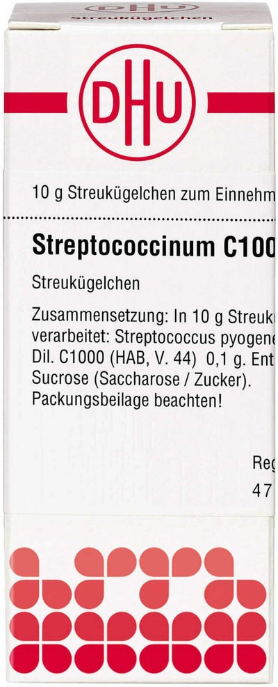 Dhu Streptococcinum C1000 Globuli 10 G