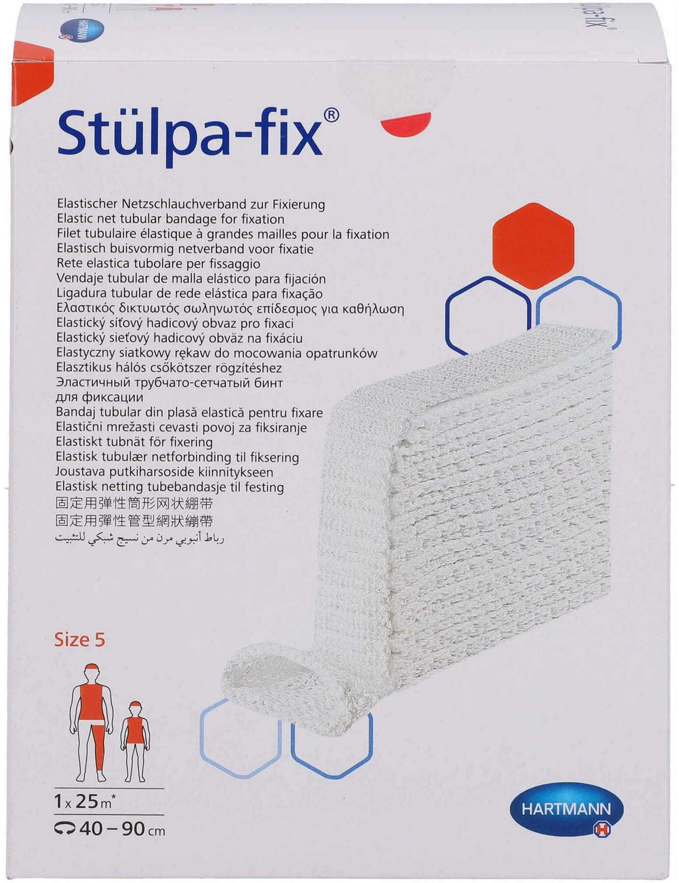 Stülpa Fix Gr.5 Kopf und Kinderrumpf 25 M Netzschlauch 1 Stück