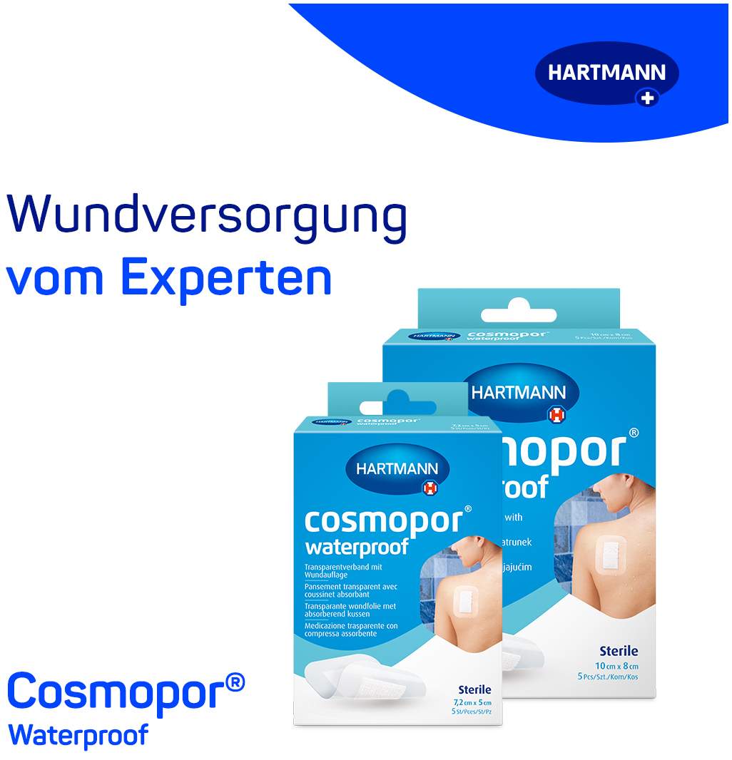 Cosmopor Waterproof 5 Pflaster 7,2 cm X 5 cm