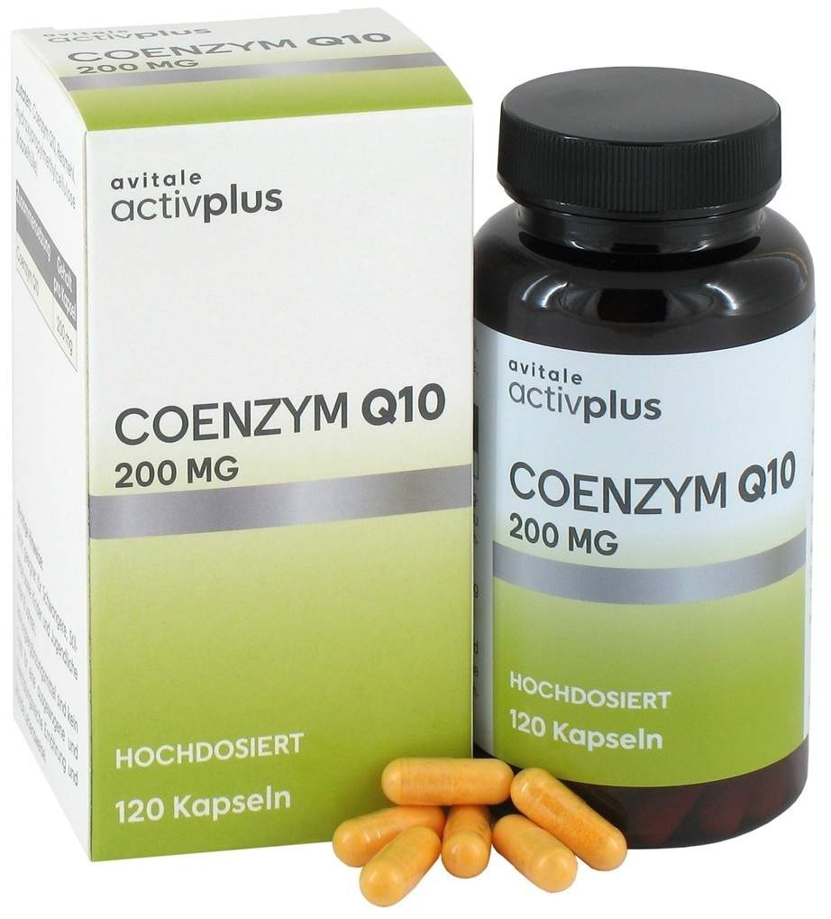 Activplus Coenzym Q10 200 mg 120 Kapseln