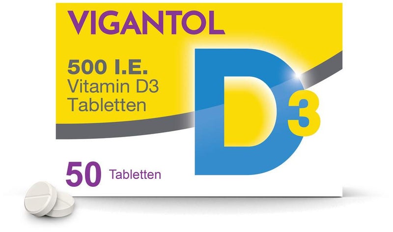 Vigantol 500 I.E. Vitamin D3 50 Tabletten