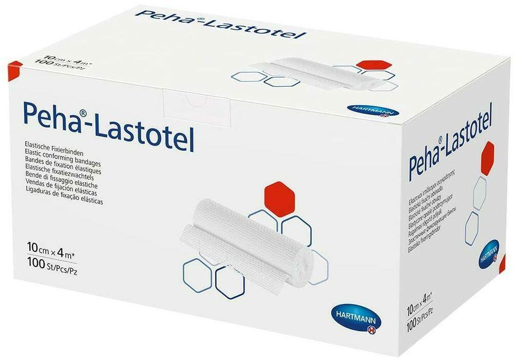 Peha-Lastotel Fixierbinde 10 cm X 4 M 100 Stück