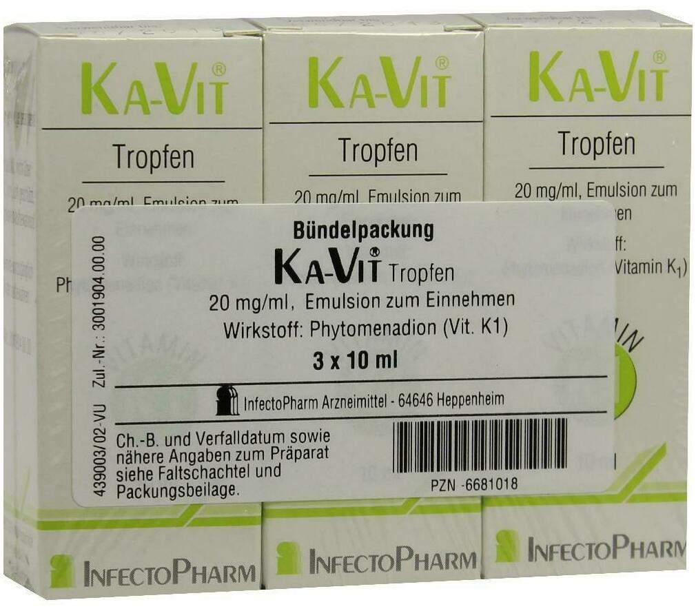 Ka - Vit Tropfen 3 X 10 ml
