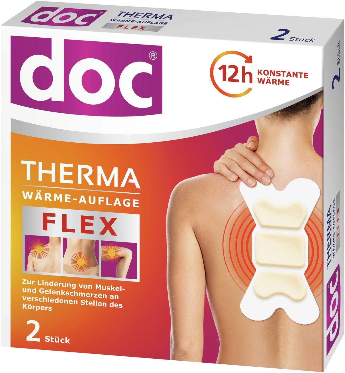 Doc Therma Wärme-Auflage Flex 2 Stück