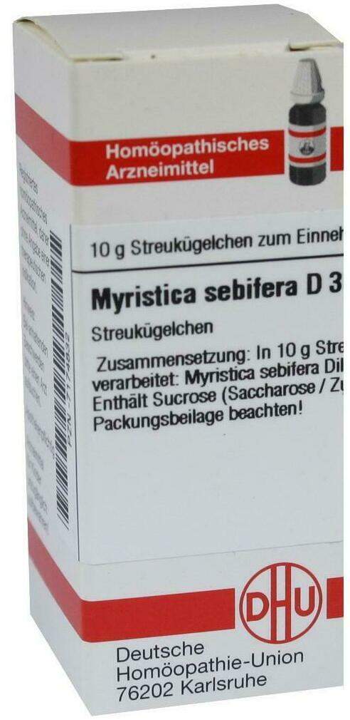 Dhu Myristica Sebifera D30 10 G Globuli