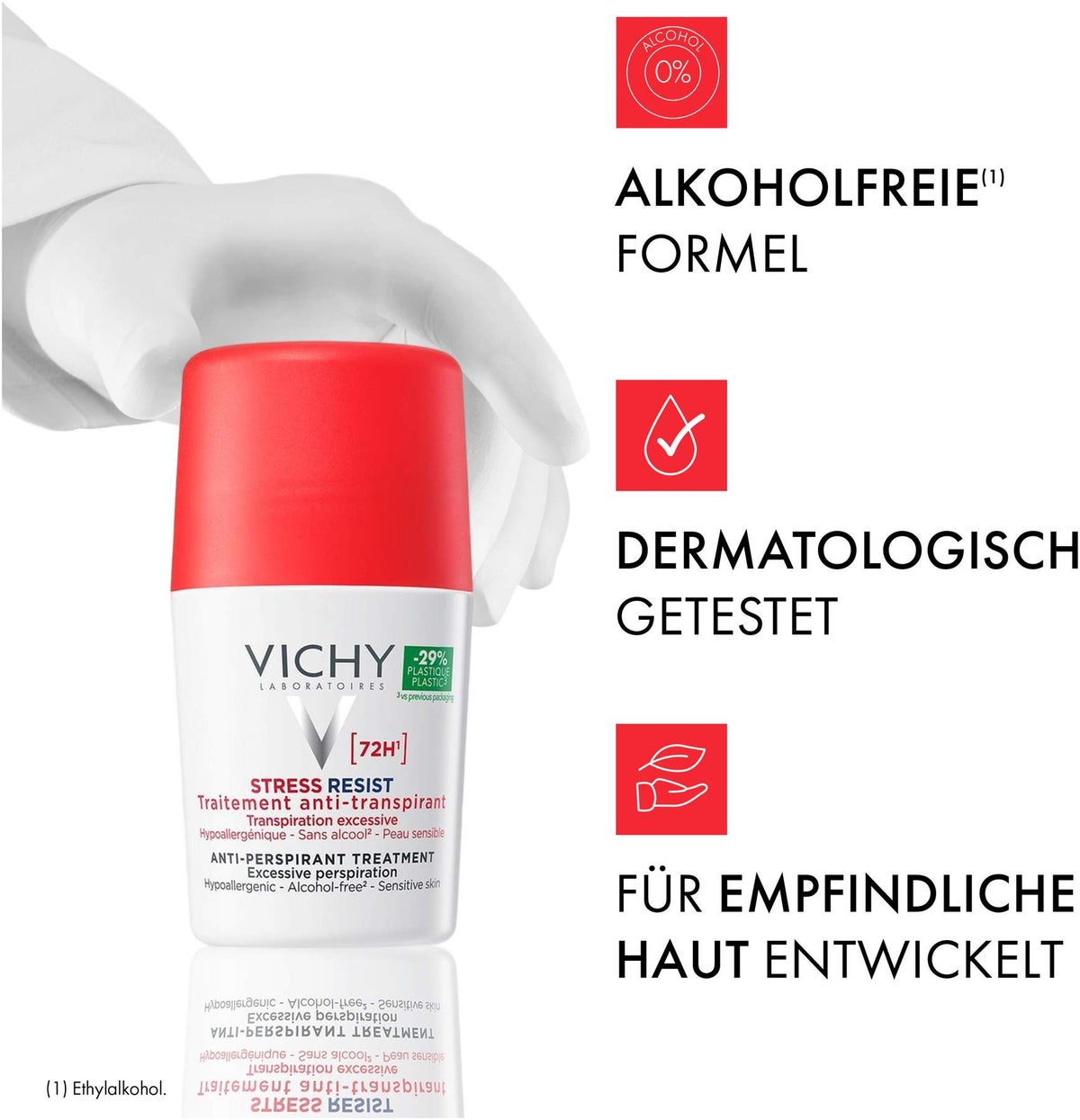 Vichy Deo Stress Resist 72 h 50 ml Stift