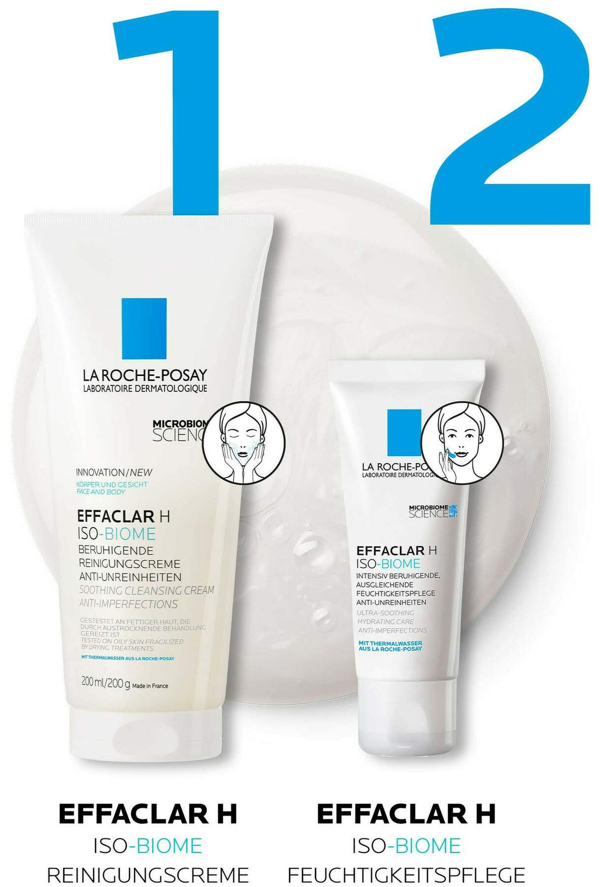 La Roche Posay Effaclar H Iso-Biome Reinigungscreme 200 ml