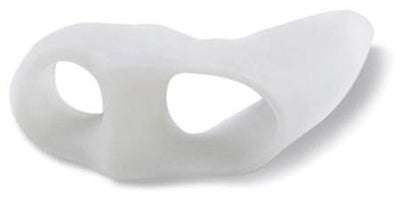 Hallux Gel-Duo-Ring mit Seiten-Polster, 2er Set