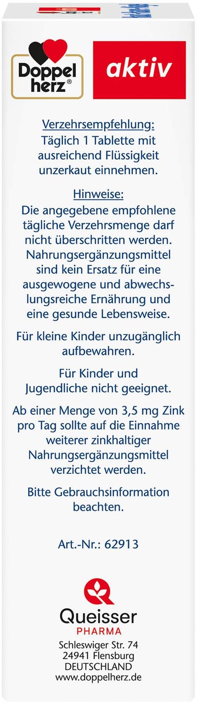 Doppelherz Aktiv Haut + Haare + Nägel 100 Tabletten