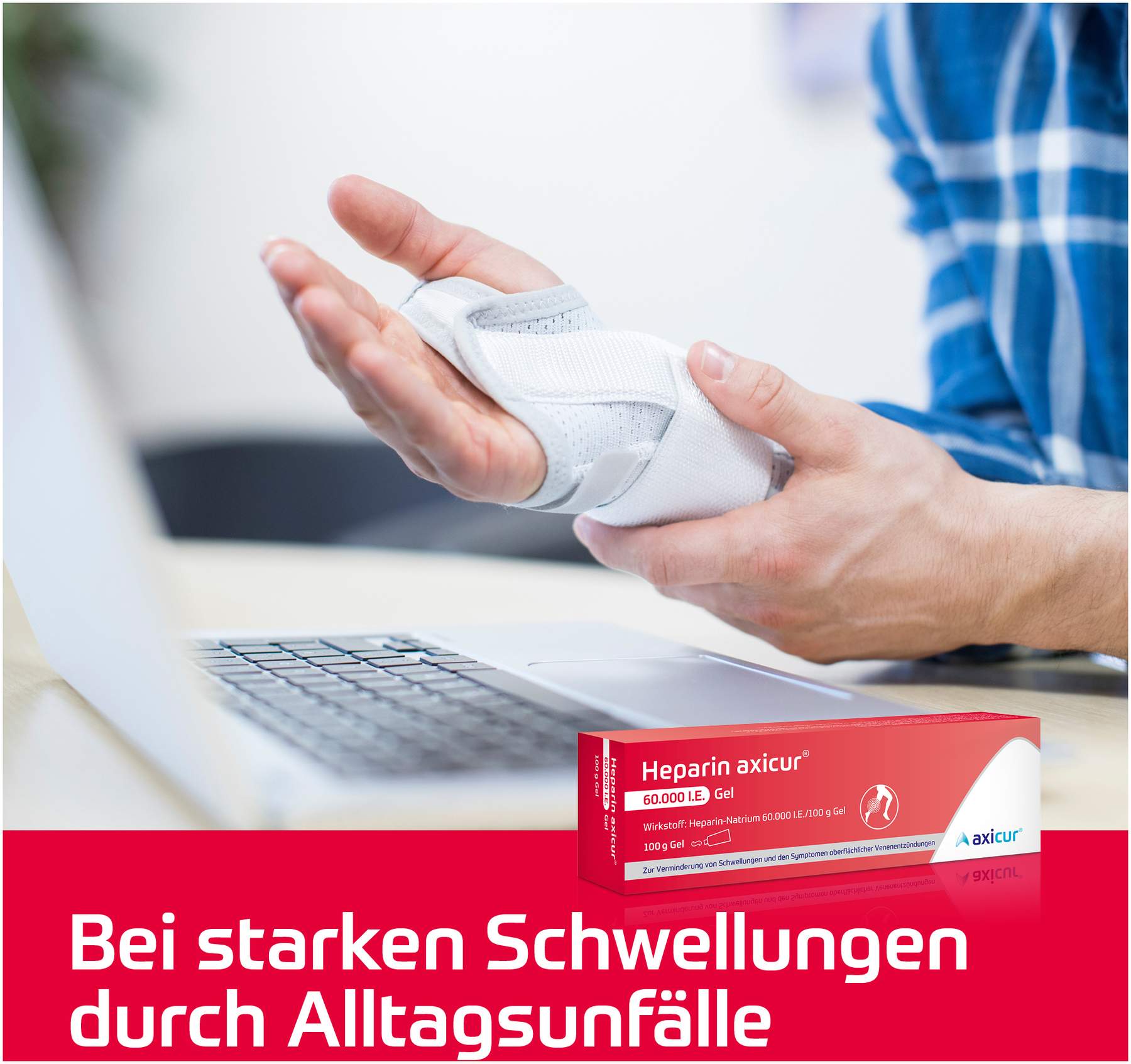 Heparin Axicur 60.000 I.E. 100 g Gel