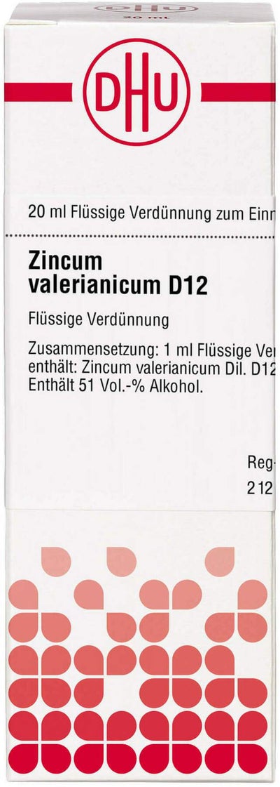 Dhu Zincum Valerianicum D12 20 ml Dilution