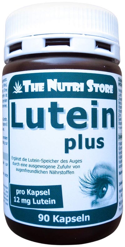Lutein 12 mg Plus Zeaxanthin Heidelbeer Kapseln  90 Stück
