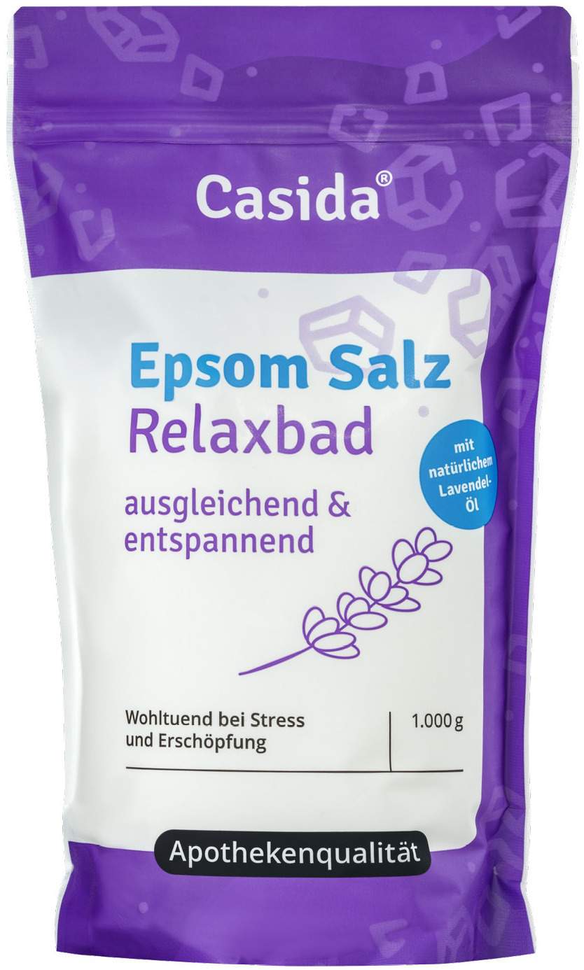Epsom Salz Relaxbad Mit Lavendel 1 KG