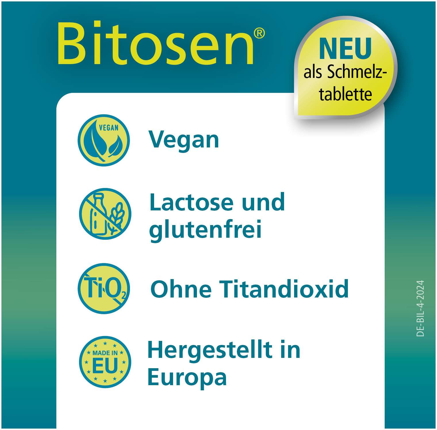 Bitosen 20 mg 2 x 30 Schmelztabletten