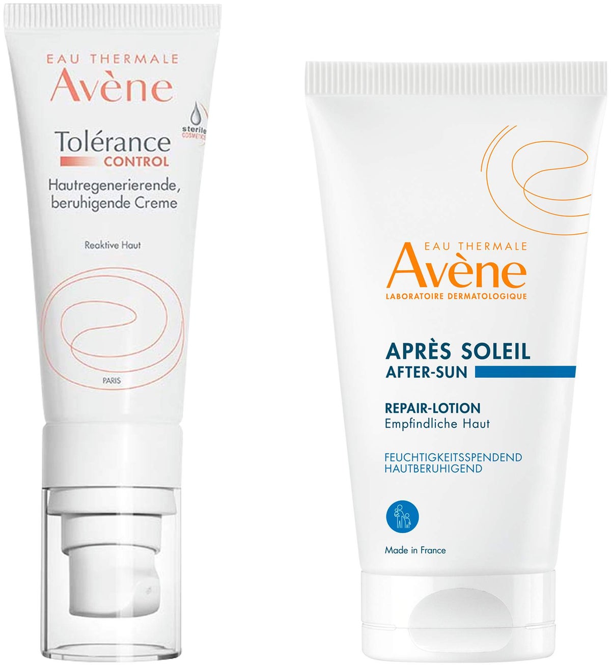 Avene Tolerance Control Creme 40 ml + gratis Repair-Lotion nach der Sonne 50 ml