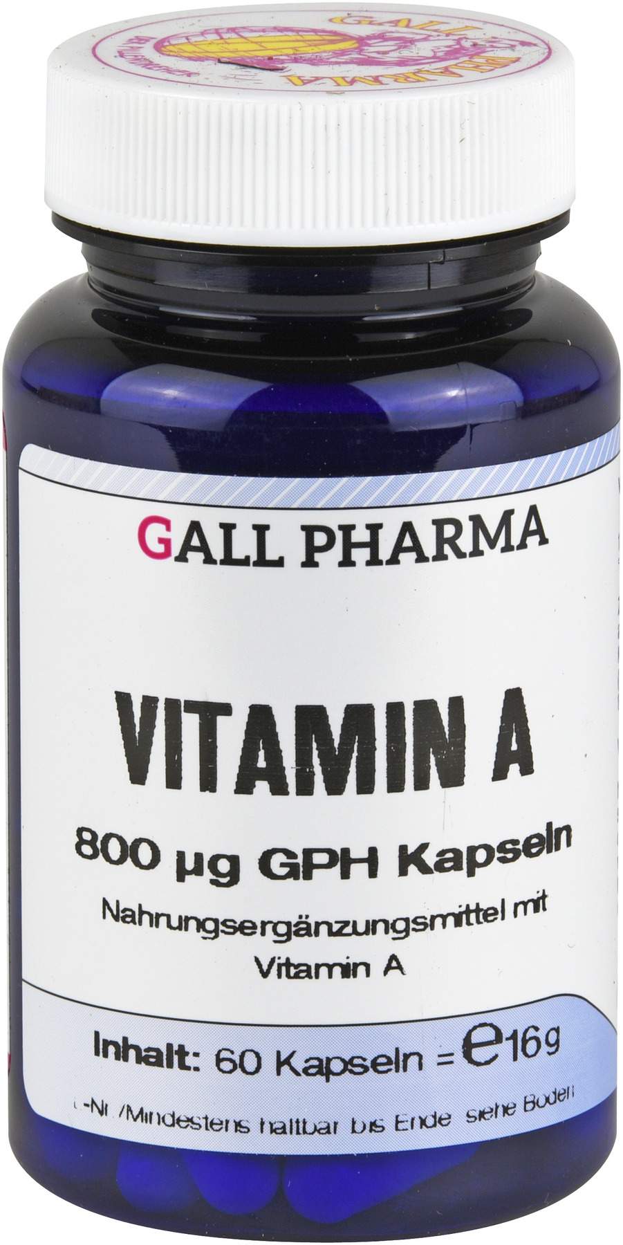 Vitamin A 800 µg Gph Kapseln