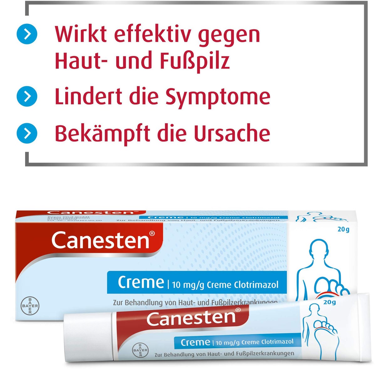Canesten Creme 20 g Creme
