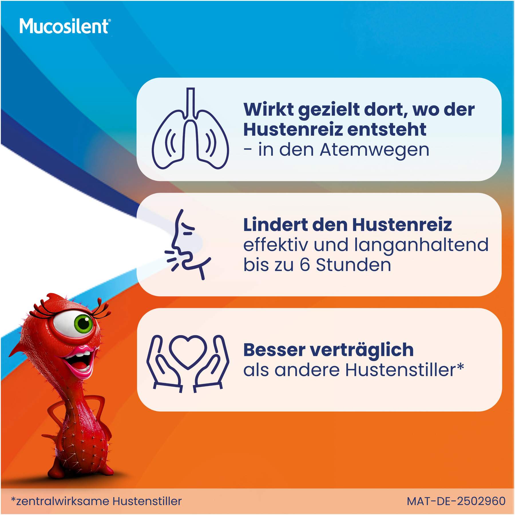 Mucosilent gegen Reizhusten 100 ml