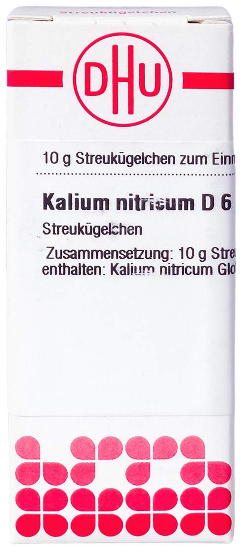 Dhu Kalium Nitricum D6 Globuli 10 G