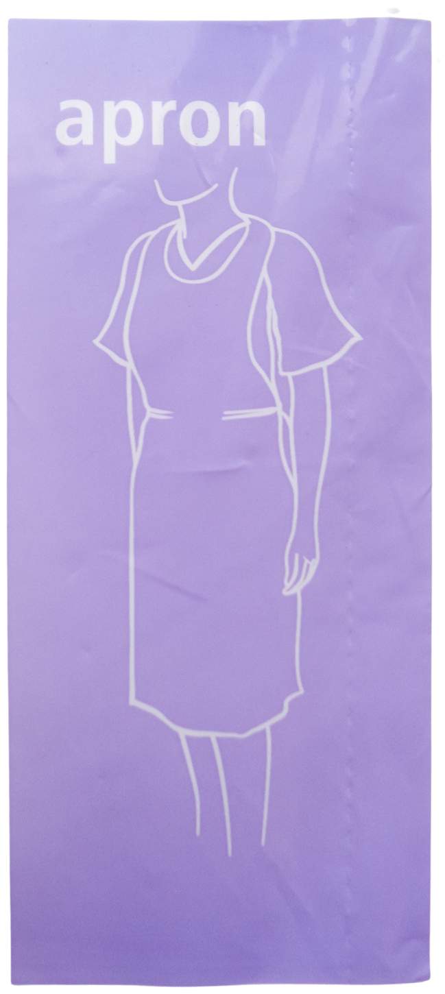 Valacomfort Apron Einmal Schürzen 70x135 cm Weiß 100 Stück
