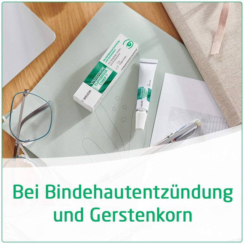 Weleda Visiodoron Euphrasia Comp. 5 g Augensalbe