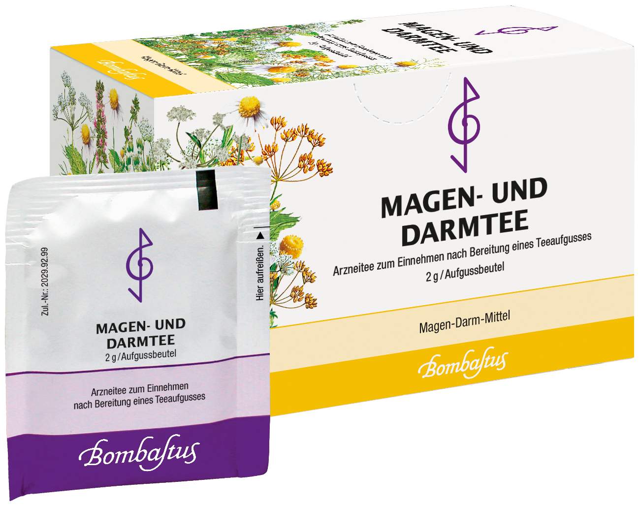 Bombastus Magen- und Darmtee 20 x 2 g Filterbeutel