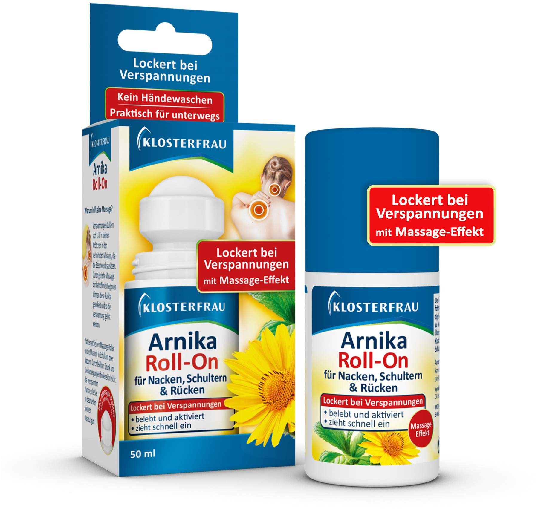Klosterfrau Arnika Roll On 50 ml