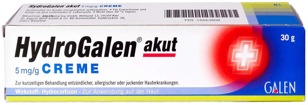 Hydrogalen Akut 5 mg Pro G Creme 30 G