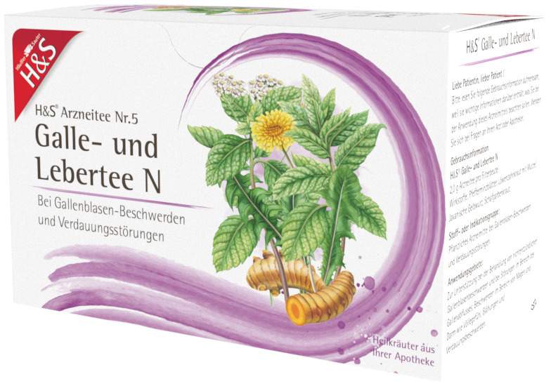 H&S Galle - und Lebertee N 20 Filterbeutel