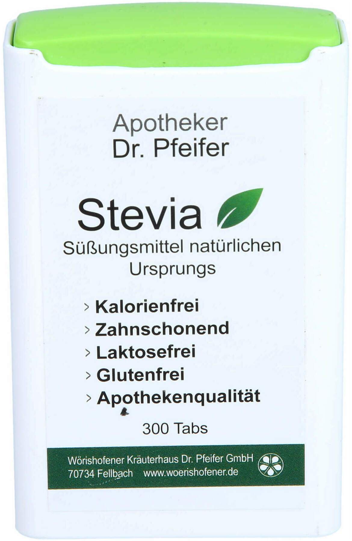 Stevia Dr.Pfeifer Tabs 300 Stück
