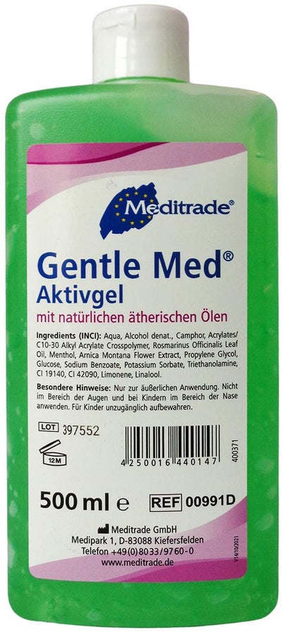 Gentle Med Aktiv Gel 500 ml