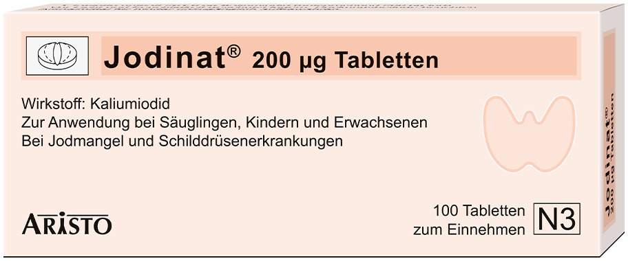 Jodinat 200 µg 100 Tabletten