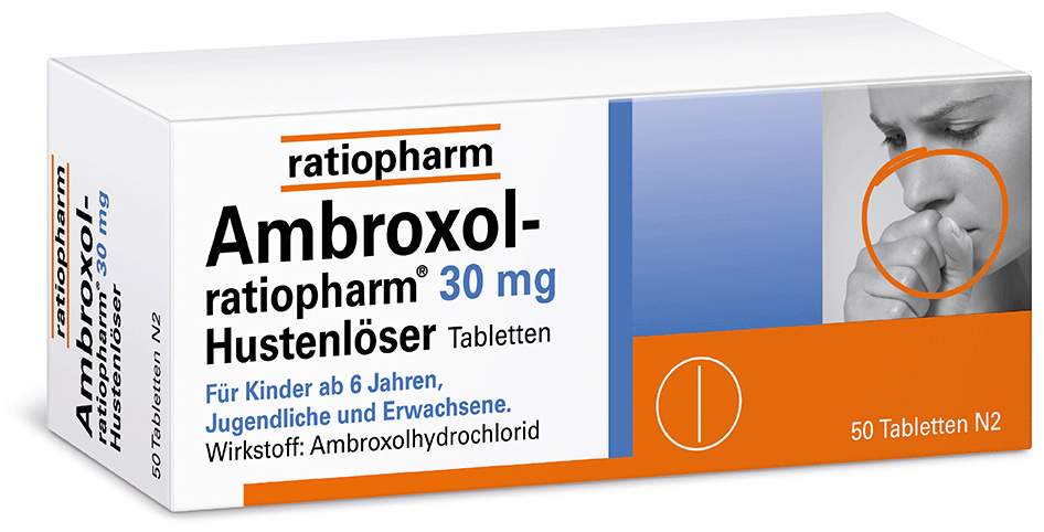 Ambroxol-ratiopharm 30 mg 50 Tabletten