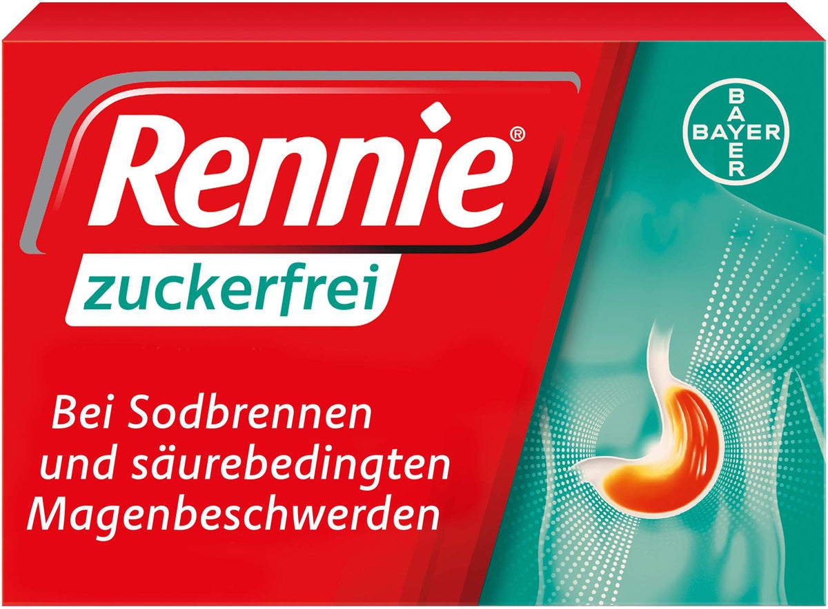 Rennie zuckerfrei 36 Kautabletten