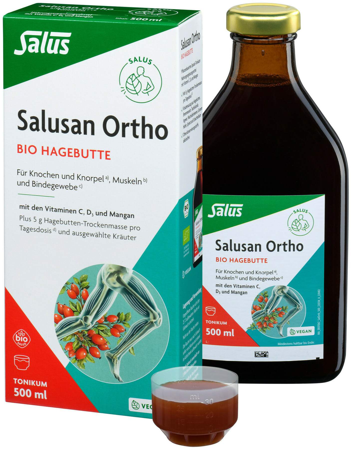 Salusan Ortho Bio-Hagebutten Tonikum 500 ml