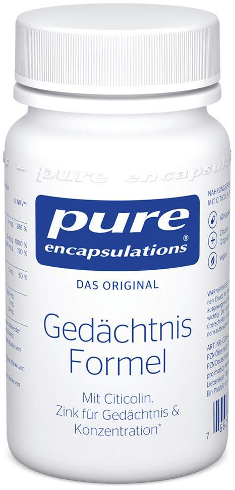 Pure Encapsulations Gedächtnis Formel 60 Kapseln