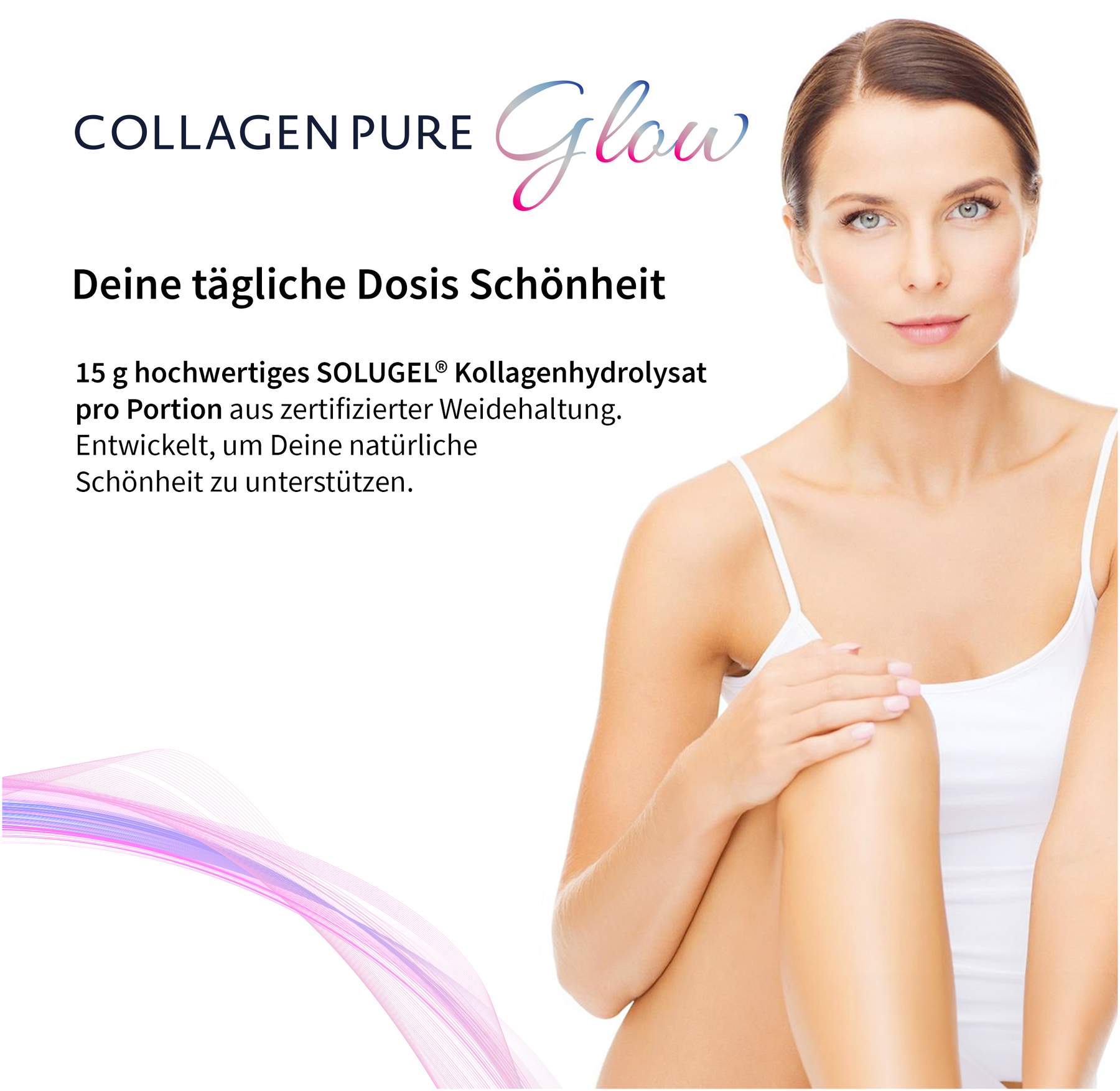 Collagen Pure Glow 100% Reines Kollagen 500 G