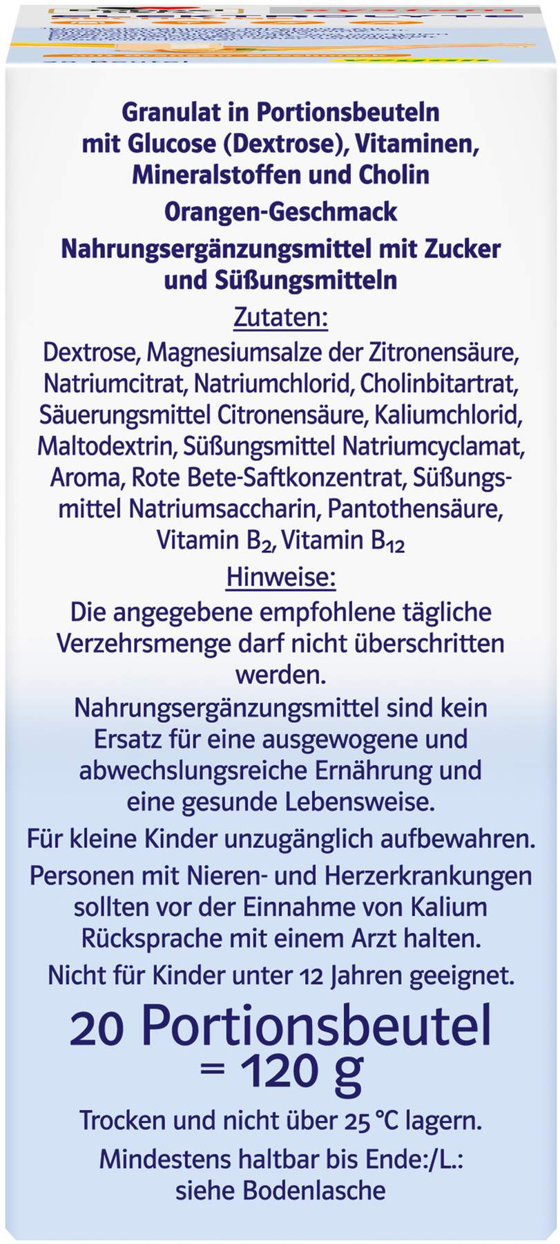 Doppelherz system Elektrolyte Recharge 20 Beutel